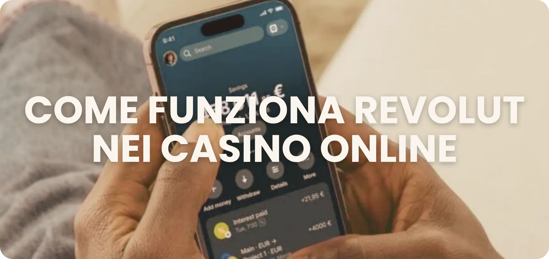 Come funziona Revolut nei casino online